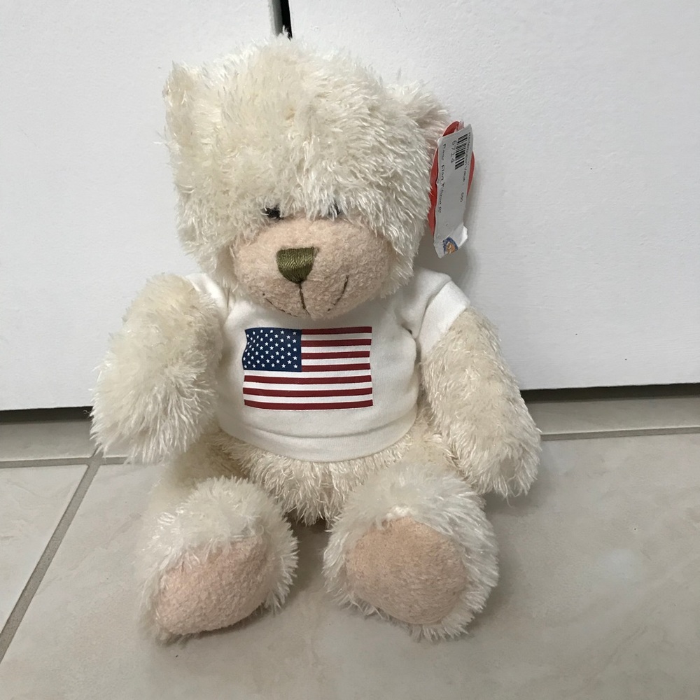 Bear with America FLag
